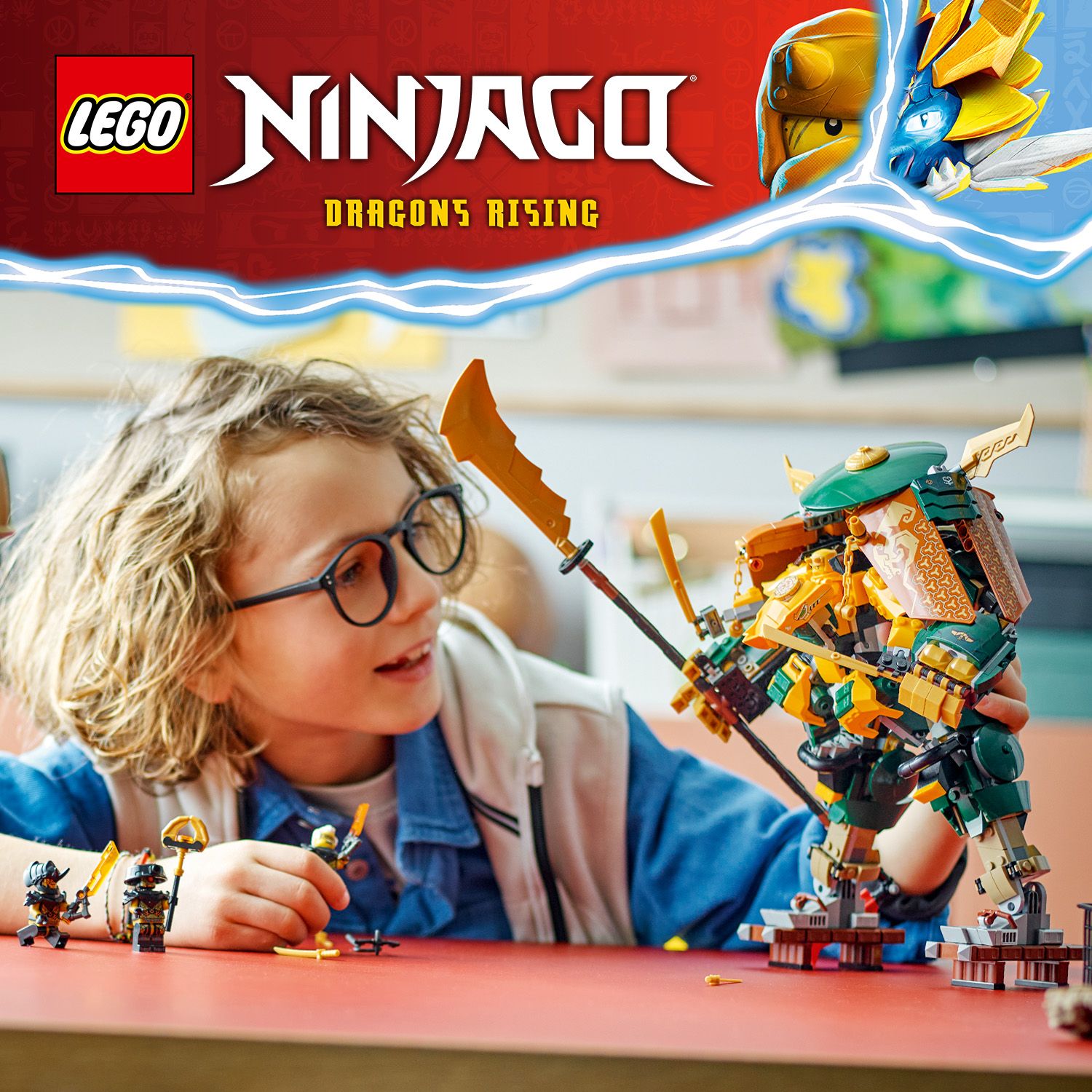 Zcela nová stavebnice NINJAGO® s robotem